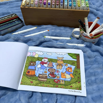(LIMITED ORDERS) Cutie Bunch Coloring Book • Volume 1 🌼
