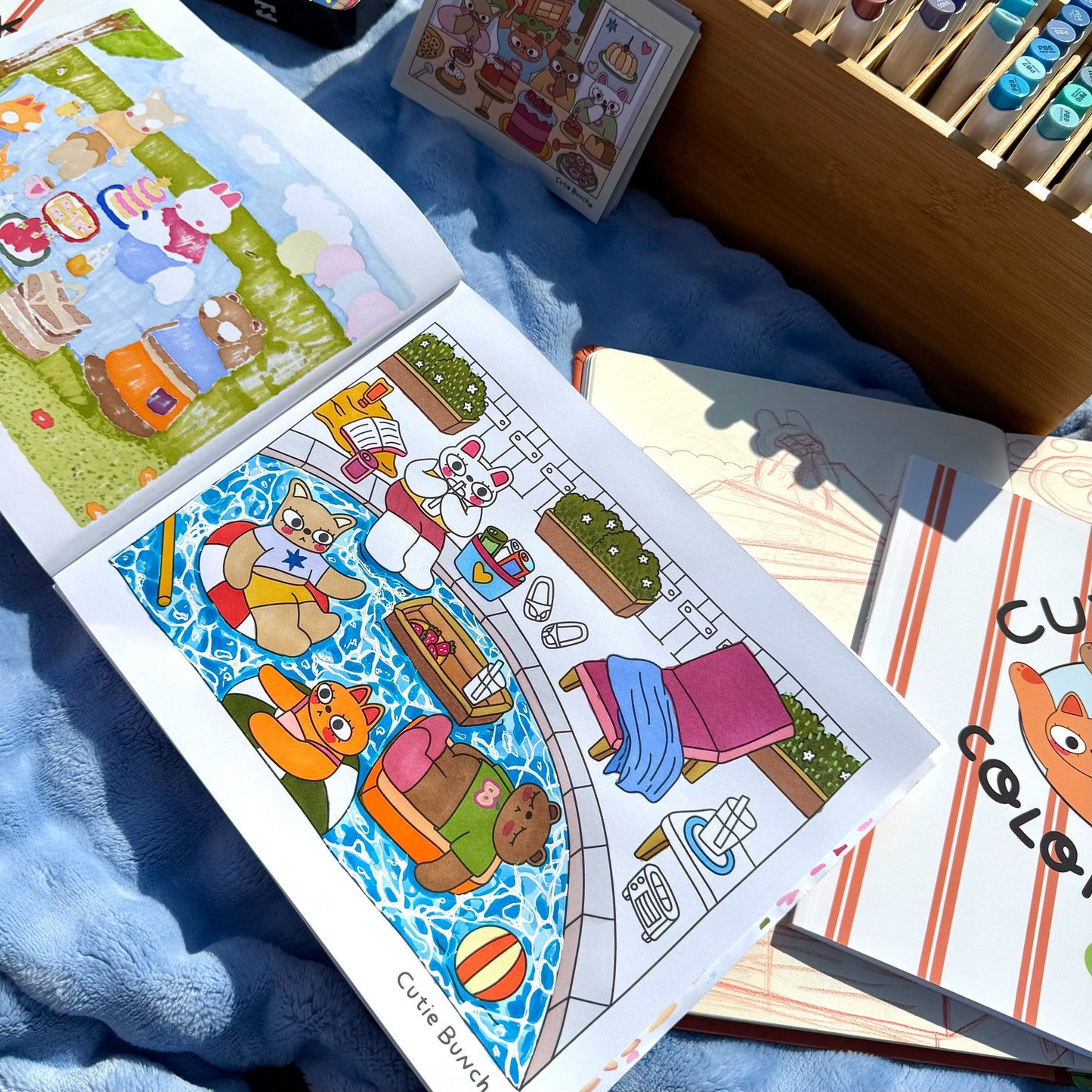 (LIMITED ORDERS) Cutie Bunch Coloring Book • Volume 1 🌼
