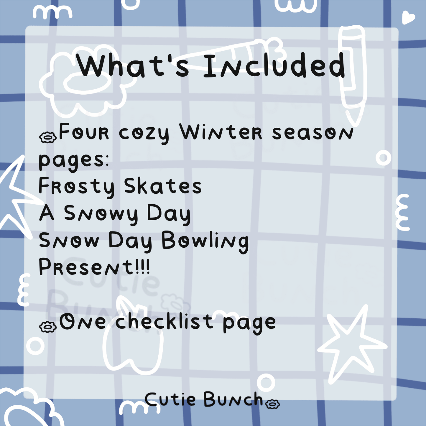 Printable Pages ✿ Fall-Winter Season