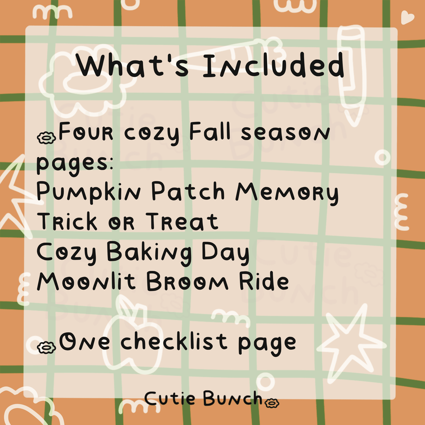 Printable Pages ✿ Fall-Winter Season